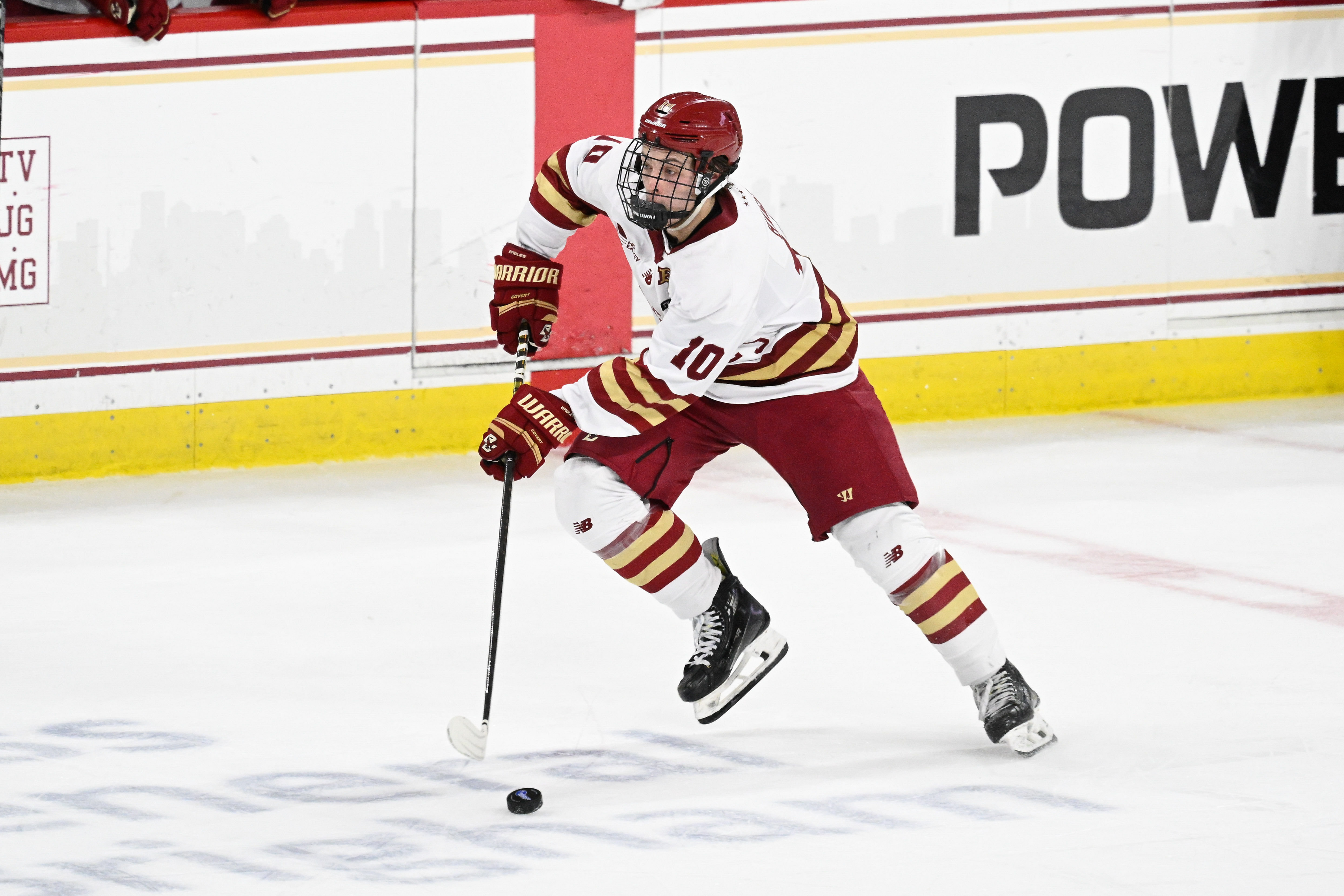 James Hagens could be the top pick (Imagn)